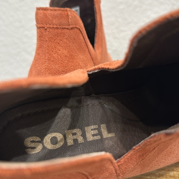 Sorel Lolla Suede Cut Out Booties Size 9.5 - Picture 8 of 10